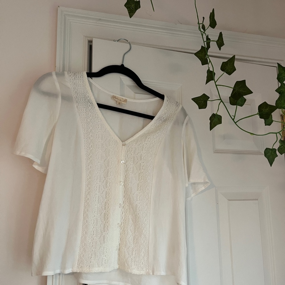 Flowy White Shirt